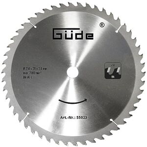 Güde Carbide Blade with 50 Teeth 250 X 20 mm Güde Carbide Blade with 50 Teeth 250 X 20 mm