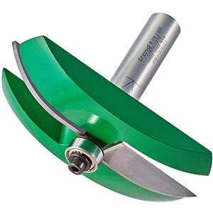 Trend CraftPro Panel Raiser Router Cutter Bit, 1/2 Inch Shank, 40mm Radius and 86mm Cut Diameter, Tungsten Carbide Tipped, C183X1/2TC, Silver Trend CraftPro Panel Raiser Router Cutter Bit, 1/2 Inch Shank, 40mm Radius and 86mm Cut Diameter, Tungsten Carbide Tipped, C183X1/2TC, Silver