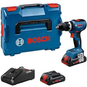 Bosch 18V System Cordless Drill Driver GSB 18V-65 (Brushless Motor, Head Length 175, incl. 2X ProCORE18V 4.0Ah Batteries, Charger GAL 18V-40, L-BOXX) Bosch 18V System Cordless Drill Driver GSB 18V-65 (Brushless Motor, Head Length 175, incl. 2X ProCORE18V 4.0Ah Batteries, Charger GAL 18V-40, L-BOXX)
