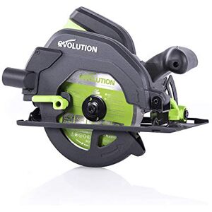 Evolution Power Tools F165CCSL Circular Saw Multi-Material Cutting, Cuts Wood, Metal, Plastic & More, Parallel Edge Guide Included, 45˚ Bevel Capacity, 1200W, 165mm TCT Blade Included (230V) Evolution Power Tools F165CCSL Circular Saw Multi-Material Cutting, Cuts Wood, Metal, Plastic & More, Parallel Edge Guide Included, 45˚ Bevel Capacity, 1200W, 165mm TCT Blade Included (230V)