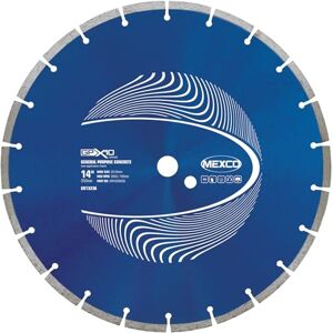 Mexco GPX10 General Purpose Concrete Diamond Blade, Cutting Disc for Non-Abrasive Building Materials 350mm, 10mm Segment Height Mexco GPX10 General Purpose Concrete Diamond Blade, Cutting Disc for Non-Abrasive Building Materials 350mm, 10mm Segment Height