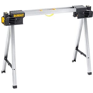 DeWalt DWST1-75676 Full Metal Sawhorse (Twin Pack),fitted with trigger clamps for vertical clamping and V-groove supports for round profiles and pipes DeWalt DWST1-75676 Full Metal Sawhorse (Twin Pack),fitted with trigger clamps for vertical clamping and V-groove supports for round profiles and pipes