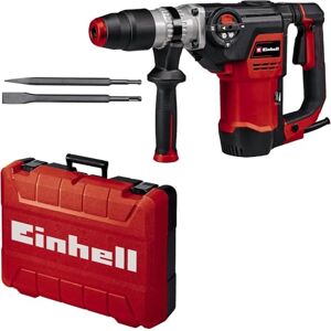 Einhell TE-RH 40 3F Rotary Hammer Drill SDS Max 3-in-1 Drill Pneumatic Impact Drilling/Chiseling with and Without Lock 1050W, 10 Joule Impact Force, Anti-Vibration System Einhell TE-RH 40 3F Rotary Hammer Drill SDS Max 3-in-1 Drill Pneumatic Impact Drilling/Chiseling with and Without Lock 1050W, 10 Joule Impact Force, Anti-Vibration System
