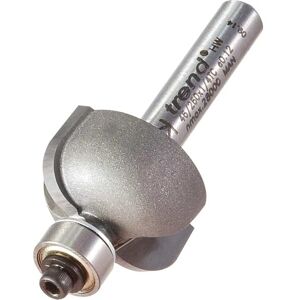 Trend Professional Bearing Guided Cove Router Cutter, 6.3mm Radius, 1/4 Inch Shank, 22.2mm Cut Diameter & 14.3mm Cut Length, Two Bearings, Tungsten Carbide Tipped, 46/260X1/4TC Trend Professional Bearing Guided Cove Router Cutter, 6.3mm Radius, 1/4 Inch Shank, 22.2mm Cut Diameter & 14.3mm Cut Length, Two Bearings, Tungsten Carbide Tipped, 46/260X1/4TC