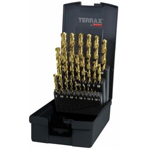 RUKO Terrax by Drill Bits cilindricas HSS-TiN 25P RUKO Terrax by Drill Bits cilindricas HSS-TiN 25P