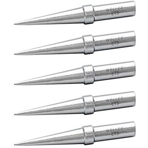 Weller Genuine WE1010 Soldering Tips (TETS-5), Conical, 0.016"/0.4 mm, 5 PCS Weller Genuine WE1010 Soldering Tips (TETS-5), Conical, 0.016"/0.4 mm, 5 PCS