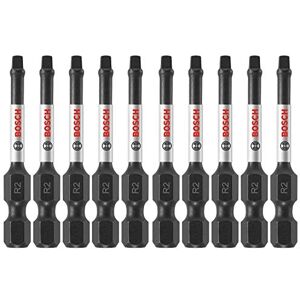 Bosch ITSQ22B Impact Tough 2 in. Square #2 Power Bits Bosch ITSQ22B Impact Tough 2 in. Square #2 Power Bits