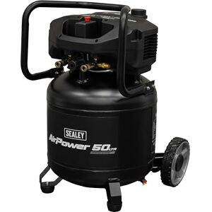 Sealey 50L Oil Free Belt Drive Vertical Compressor 2hp SAC50V Sealey 50L Oil Free Belt Drive Vertical Compressor 2hp SAC50V