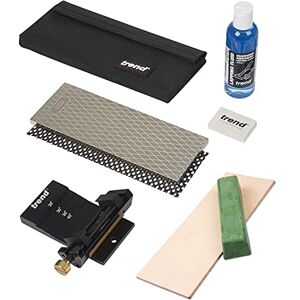 Trend Professional Diamond Whetstone Honing and Polishing Kit for Sharpening Router Bits, Chisels, Knives and Planer Blades, DWS/KIT/B Trend Professional Diamond Whetstone Honing and Polishing Kit for Sharpening Router Bits, Chisels, Knives and Planer Blades, DWS/KIT/B