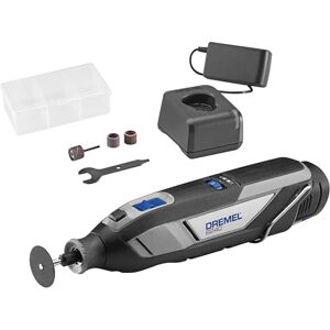 Dremel 8240 Cordless Rotary Tool 12V 2Ah Lithium-ion Battery, Multitool Kit with 5 Accessories, Variable Speed 5.000-35.000 RPM and Quick Charge Time Dremel 8240 Cordless Rotary Tool 12V 2Ah Lithium-ion Battery, Multitool Kit with 5 Accessories, Variable Speed 5.000-35.000 RPM and Quick Charge Time
