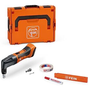 Fein Cordless Metal Nibbler 1.3mm with Variable Speed, AMPShare ABLK 18 1.3 CSE AS Professional Metal Cutter, Bare Tool in Carry Case L-Boxx System 71321062000 Fein Cordless Metal Nibbler 1.3mm with Variable Speed, AMPShare ABLK 18 1.3 CSE AS Professional Metal Cutter, Bare Tool in Carry Case L-Boxx System 71321062000