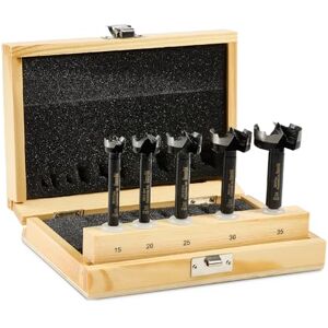 kwb Forstner bit set 5-piece (15-35 mm, 88 mm length, hex shank, tear-free drill holes, durable, for hardwood/softwood, incl. wood case) kwb Forstner bit set 5-piece (15-35 mm, 88 mm length, hex shank, tear-free drill holes, durable, for hardwood/softwood, incl. wood case)