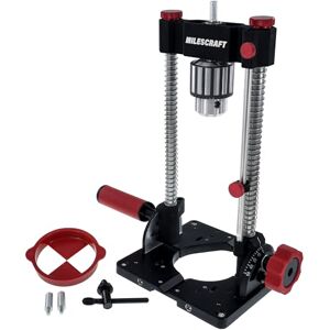 Milescraft 1348 Drill Mate PRO – Heavy-Duty Portable Drill Press Drilling Guide, ½” Chuck, Precision Drilling Jig Attachment for Drilling Angled or Straight Holes, Adjustable Drill Guide Attachment Milescraft 1348 Drill Mate PRO – Heavy-Duty Portable Drill Press Drilling Guide, ½” Chuck, Precision Drilling Jig Attachment for Drilling Angled or Straight Holes, Adjustable Drill Guide Attachment
