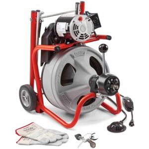 RIDGID 12128 T-240 3-Piece Tool Set for K-400 Drain Cleaning Drum Machine with Bulb Auger, Spade Cutter, and Pin Key RIDGID 12128 T-240 3-Piece Tool Set for K-400 Drain Cleaning Drum Machine with Bulb Auger, Spade Cutter, and Pin Key
