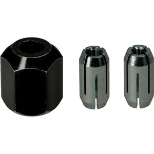 Bosch Professional 1x Collet Set (for GCU 18V-30, Collet Sizes 3mm, 6mm and 1x M10 nut, Accessory Router) Bosch Professional 1x Collet Set (for GCU 18V-30, Collet Sizes 3mm, 6mm and 1x M10 nut, Accessory Router)
