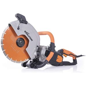Evolution Power Tools R300DCT+ Concrete Saw 2400W Motor, No Gas, 115mm Cut, Incl Premium Diamond Blade, 110V, 300mm Evolution Power Tools R300DCT+ Concrete Saw 2400W Motor, No Gas, 115mm Cut, Incl Premium Diamond Blade, 110V, 300mm