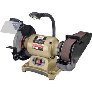 SIP 8" Bench Grinder & Belt Sander 550W 200mm Wheel 710 x 50mm Linisher LED Light Metalwork Tool SIP 8" Bench Grinder & Belt Sander 550W 200mm Wheel 710 x 50mm Linisher LED Light Metalwork Tool