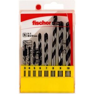 fischer – Case No. 2 E Drill Bits – 3-4-5-6-7-8-9-10 / (Case of 8 Units), 536607 fischer – Case No. 2 E Drill Bits – 3-4-5-6-7-8-9-10 / (Case of 8 Units), 536607