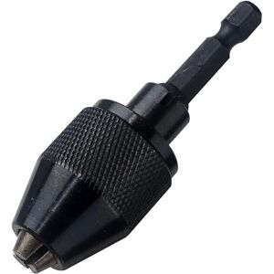 Neiko 20753A Keyless Chuck Conversion Adapter 1/4” Hex Shank Convert Cordless Screwdrivers into Power Drills in Seconds for Round-Shank Drill Bits No Keys Needed to Tighten… Neiko 20753A Keyless Chuck Conversion Adapter 1/4” Hex Shank Convert Cordless Screwdrivers into Power Drills in Seconds for Round-Shank Drill Bits No Keys Needed to Tighten…