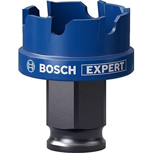 Bosch 1x EXPERT Sheet Metal Hole Saw For Power Change Plus Systems (for Stainless steel sheets, Steel sheets, Ø 30 mm, Professional Accessory Rotary Drill/Drivers) Bosch 1x EXPERT Sheet Metal Hole Saw For Power Change Plus Systems (for Stainless steel sheets, Steel sheets, Ø 30 mm, Professional Accessory Rotary Drill/Drivers)