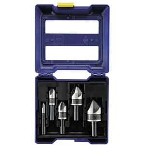 IRWIN Metal Countersink Drill Bit Set, 5 Piece, 1877793 IRWIN Metal Countersink Drill Bit Set, 5 Piece, 1877793