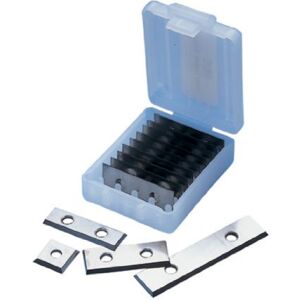 Trend Professional Rota-Blade, Pack of 10, 30x12x1.5mm, Straight Blades with Two Holes, Tungsten Carbide Tipped, RB/F/10 Trend Professional Rota-Blade, Pack of 10, 30x12x1.5mm, Straight Blades with Two Holes, Tungsten Carbide Tipped, RB/F/10