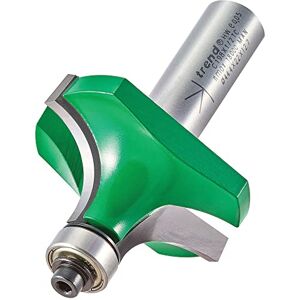 Trend CraftPro Bearing Guided Round Over and Ovolo Router Cutter, 1/2 Inch Shank with 16mm Radius, Tungsten Carbide Tipped, C198X1/2TC, Silver Trend CraftPro Bearing Guided Round Over and Ovolo Router Cutter, 1/2 Inch Shank with 16mm Radius, Tungsten Carbide Tipped, C198X1/2TC, Silver