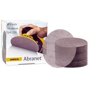 Mirka 9A-232-220 5-Inch 220 Grit Mesh Abrasive Dust Free Sanding Discs, Box of 50 Discs Mirka 9A-232-220 5-Inch 220 Grit Mesh Abrasive Dust Free Sanding Discs, Box of 50 Discs