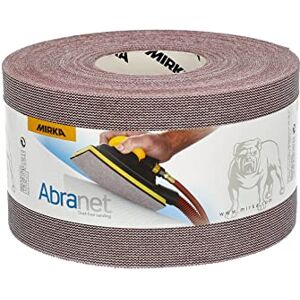 Mirka Abranet net abrasive roll 115 mm x 25 m Hook & loop/grit P80 / 1 roll/for sanding wood, filler, varnish, plastic / 5454400180 Mirka Abranet net abrasive roll 115 mm x 25 m Hook & loop/grit P80 / 1 roll/for sanding wood, filler, varnish, plastic / 5454400180