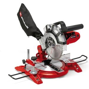 Einhell Compound Mitre Saw 1600W, 5000rpm Cutting Speed, +/-45° Mitre, Suitable for Materials Such as Wood, Coated Boards or Plastic, Includes Sawdust Bag TC-MS 2112 Einhell Compound Mitre Saw 1600W, 5000rpm Cutting Speed, +/-45° Mitre, Suitable for Materials Such as Wood, Coated Boards or Plastic, Includes Sawdust Bag TC-MS 2112