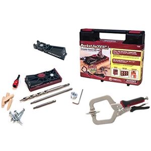 Milescraft 7336 Pocket Jig 200XCJ Pocket Hole Bundle with Double Barrel Pocket Hole Jig, Single Barrel Pocket Hole jig, 2" Face Clamp, And Accessories Needed With Any Pocket Hole Project Milescraft 7336 Pocket Jig 200XCJ Pocket Hole Bundle with Double Barrel Pocket Hole Jig, Single Barrel Pocket Hole jig, 2" Face Clamp, And Accessories Needed With Any Pocket Hole Project