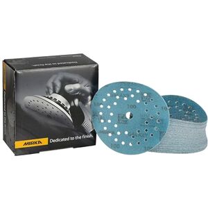 Mirka Galaxy epoxy sandpaper 125mm Hook & Loop grit 100 for sanding epoxy resin, wood, epoxy, rivertable / 50 pcs sanding discs Mirka Galaxy epoxy sandpaper 125mm Hook & Loop grit 100 for sanding epoxy resin, wood, epoxy, rivertable / 50 pcs sanding discs