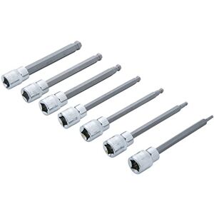 Blue Spot Tools 01510 1510 Extra Long Ball Ended Hex Socket Bit Set, Set of 7 Pieces Blue Spot Tools 01510 1510 Extra Long Ball Ended Hex Socket Bit Set, Set of 7 Pieces