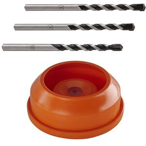 Wolfcraft "Professional" Concrete Drill Bit Set, tungsten carbide tipped, 4 pcs. I 8640000 I For drilling into concrete, artificial stone and natural stone with minimal dust Wolfcraft "Professional" Concrete Drill Bit Set, tungsten carbide tipped, 4 pcs. I 8640000 I For drilling into concrete, artificial stone and natural stone with minimal dust