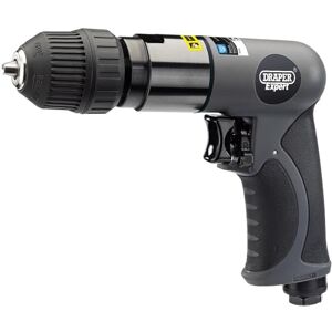 Draper 14258 Composite Body Soft Grip Reversible Air Drill with 10mm Keyless Chuck, 3/8" Drive Draper 14258 Composite Body Soft Grip Reversible Air Drill with 10mm Keyless Chuck, 3/8" Drive
