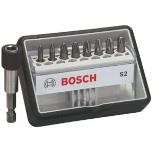 Bosch 2607002561 25 mm Extra Hard Robust Line Screwdriver Set Plus a Magnetic Holder (8-Piece) Bosch 2607002561 25 mm Extra Hard Robust Line Screwdriver Set Plus a Magnetic Holder (8-Piece)