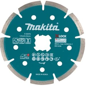 Makita E-02076 X-Lock 125mm Diamond Wheel, Segmented Makita E-02076 X-Lock 125mm Diamond Wheel, Segmented