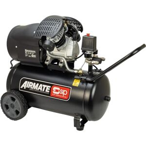 SIP Airmate V-Twin Air Compressor Oil-Lubricated Direct Drive, 230V 50L 3hp 2.2kW 145psi 14CFM SIP Airmate V-Twin Air Compressor Oil-Lubricated Direct Drive, 230V 50L 3hp 2.2kW 145psi 14CFM