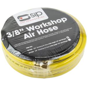 SIP Air Compressor Hose 32.8ft 10m Workshop Airline Hose PVC 20.7Bar (300psi) 1/4" BSP Fittings SIP Air Compressor Hose 32.8ft 10m Workshop Airline Hose PVC 20.7Bar (300psi) 1/4" BSP Fittings