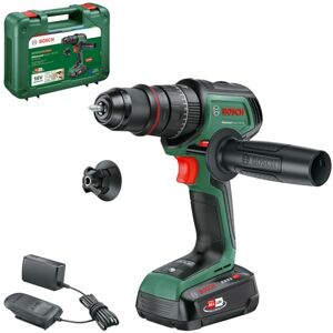 Bosch Cordless Combi Drill AdvancedImpact 18V-80 QuickSnap (Impact Drilling and Screwdriving; 18V System; Brushless Motor; 82 Nm; 13mm Metal Drill Chuck; with Battery and Charger) Bosch Cordless Combi Drill AdvancedImpact 18V-80 QuickSnap (Impact Drilling and Screwdriving; 18V System; Brushless Motor; 82 Nm; 13mm Metal Drill Chuck; with Battery and Charger)