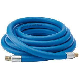 Draper 5m PVC Air Line Hose Max Pressure 16Bar 260 Psi 3/8 Inch BSP Brass Connectors 10mm Bore Air Compressor Tools 38335 Draper 5m PVC Air Line Hose Max Pressure 16Bar 260 Psi 3/8 Inch BSP Brass Connectors 10mm Bore Air Compressor Tools 38335