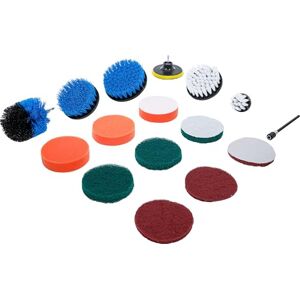 BGS 74367 Grinding/Polishing Discs and Brush Attachment Set for Drills 16 pcs. BGS 74367 Grinding/Polishing Discs and Brush Attachment Set for Drills 16 pcs.