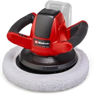Einhell Power X-Change Cordless Car Polisher And Buffer 18V, 2500 RPM, Battery Powered 254mm Disc Polisher CE-CB 18/254 Li Solo Polishing Machine (Battery Not Included), Red Einhell Power X-Change Cordless Car Polisher And Buffer 18V, 2500 RPM, Battery Powered 254mm Disc Polisher CE-CB 18/254 Li Solo Polishing Machine (Battery Not Included), Red