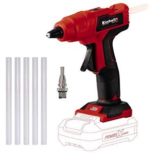 Einhell Power X-Change 18V Cordless Glue Gun Rechargeable Hot Glue Gun For Crafting, DIY, Woodwork, Upholstery TE-CG 18 Li Solo Glue Gun With 5 x 11mm Glue Sticks (Battery Not Included) Einhell Power X-Change 18V Cordless Glue Gun Rechargeable Hot Glue Gun For Crafting, DIY, Woodwork, Upholstery TE-CG 18 Li Solo Glue Gun With 5 x 11mm Glue Sticks (Battery Not Included)