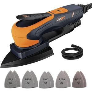 MAXXT Pro Brushless 3mm Triangle Sander 350W Powerful EC Motor Speed Regulation Comes with 10 Premium Sandpapers for Precision Sanding of Wood MAXXT Pro Brushless 3mm Triangle Sander 350W Powerful EC Motor Speed Regulation Comes with 10 Premium Sandpapers for Precision Sanding of Wood