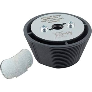 Wolfcraft Hole Enlarging Tool for Hole Saws, Ø 46 62 mm I 5951000 I Hole saw guide for even, centred enlargement of existing boreholes Wolfcraft Hole Enlarging Tool for Hole Saws, Ø 46 62 mm I 5951000 I Hole saw guide for even, centred enlargement of existing boreholes