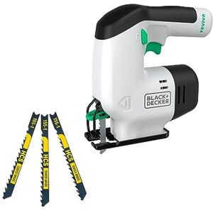 Black & Decker Reviva 12V Jigsaw with 3 Blades REVJ12A3-GB Black & Decker Reviva 12V Jigsaw with 3 Blades REVJ12A3-GB