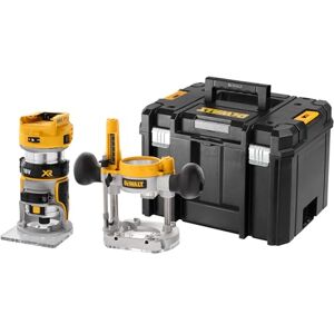 DeWalt 18V XR Brushless 1/4 in. (8mm) Compact Router, Tool Only, DCW604NT-XJ DeWalt 18V XR Brushless 1/4 in. (8mm) Compact Router, Tool Only, DCW604NT-XJ
