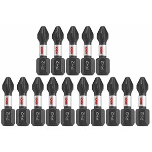 Bosch ITPH2115 Impact Driver Bits - 15 pcs, 1 inch, Impact Tough Bosch ITPH2115 Impact Driver Bits - 15 pcs, 1 inch, Impact Tough