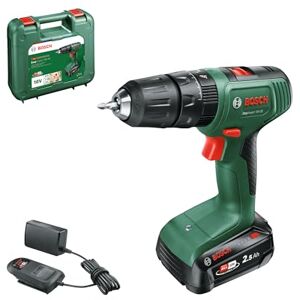 Bosch Cordless Combi Drill EasyImpact 18V-38 (1x Battery 2.5 Ah; 18 Volt System; in Carrying case) Bosch Cordless Combi Drill EasyImpact 18V-38 (1x Battery 2.5 Ah; 18 Volt System; in Carrying case)